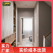 南京全屋定 制工装现代美式轻奢风格科定木饰面背景墙实木多层面