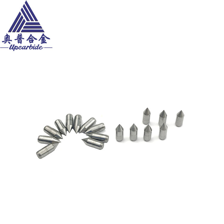 消防锤锤高硬度合金锤尖D3*7mm 钨钢锤尖 硬质合金尖锥粒