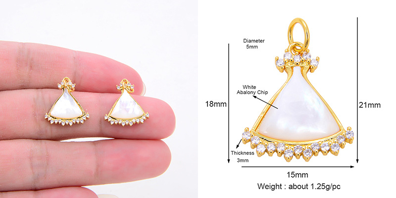 2g Weight Pendant Jewelry Making Type 15 * 20mm Jewelry Making Size DIY Jewelry Accessories Classification 1 Piece Quantity Copper Material Bag, Boots, Shoe Pattern All Seasons Season Polished Finish Plating Design Elegant, Sweet, Classic Style Style 1 Piece 15 * 20mm Copper Bag Boots Shoe Polished Pendant DIY Jewelry Accessories 1