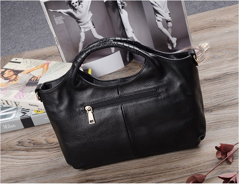 Túi tote nữ cỡ lớn đeo vai cầm tay thời trang — Xám nhạt chi tiết 23
