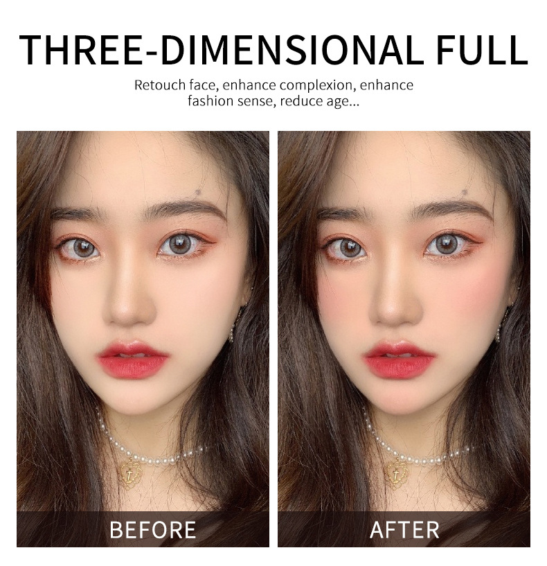 VIBELY Nude Natural Hydrating Liquid Blush Cross-border Single Color Slightly tipsy Long-lasting Color Liquid Blush Eyeshadow undefined