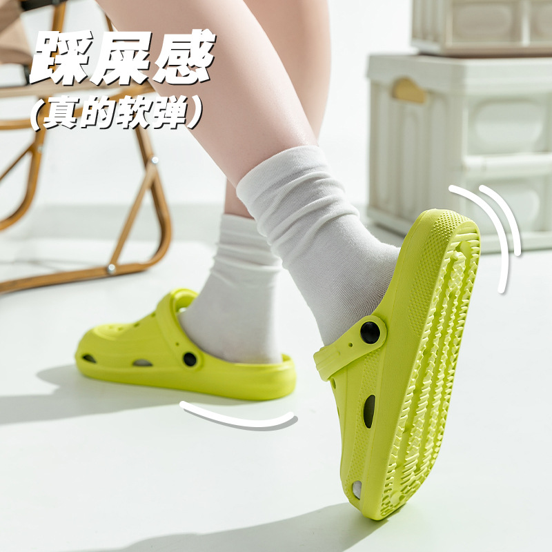 Zapatos agujeros de verano nuevas zapatillas de mujer pareja rafting antideslizante zapatillas agujeros al aire libre simple zapatillas de hombre