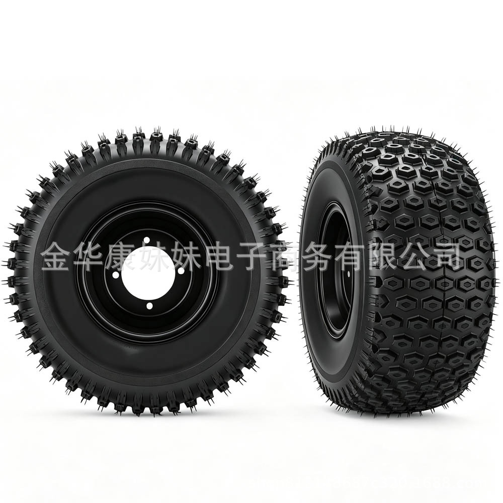 18/9.50-8 Thickened anti-puncture tire 8inch 4-hole rim all-terrain vehicle lawn