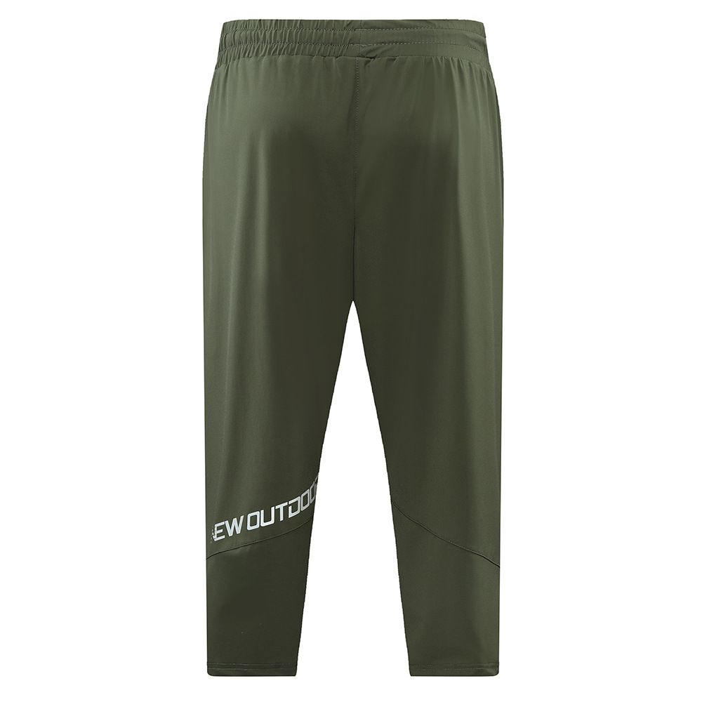 2021 nuevos hombres de verano más tamaño casual nylon hielo seda pantalones cortos