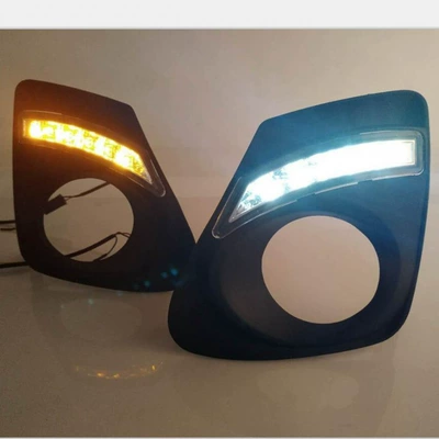Suitable for 10~13 Toyota Corolla Daytime Running Lights Modified Front Fog Lights Led Daytime Running Lights (Gündüz işıqları) - corolla-daytime-running-lights-2-starting-shots