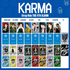 STRAY KIDS 《KARMA》双面小卡 特典卡 随机卡 黄铉辰 周边