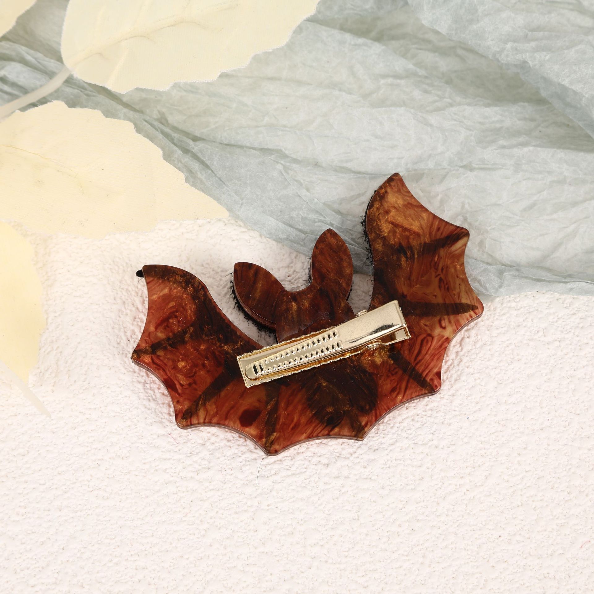 15g Weight Brooches Classification Holiday, Street Occasion Acrylic Material Bat Pattern Unisex Gender Stoving Varnish Design Streetwear Style Streetwear Pin Bat Arylic Stoving Varnish Unisex Brooches 2