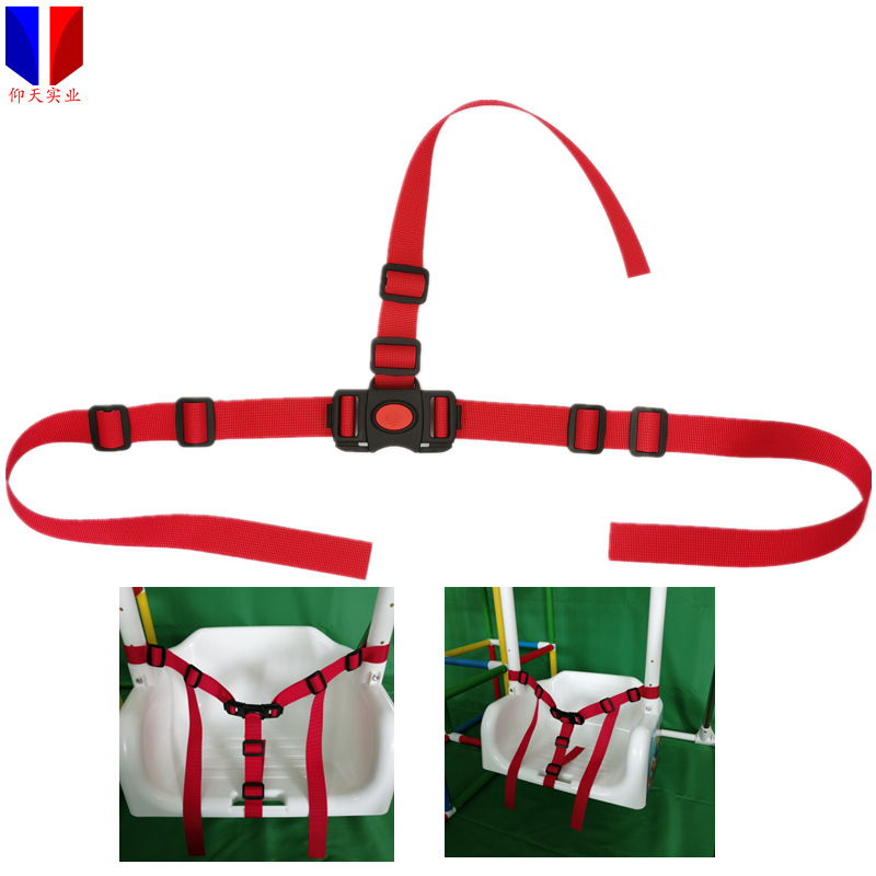 儿童三点式安全带   婴儿宝宝童车3点式安全绑带 车缝缝纫加 工