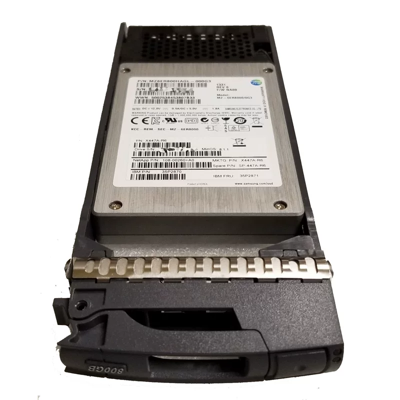 Новый SP-440A-R6 NetApp 800Гб SFF 2.5-дюймовый SSD твердотельный диск для сервера