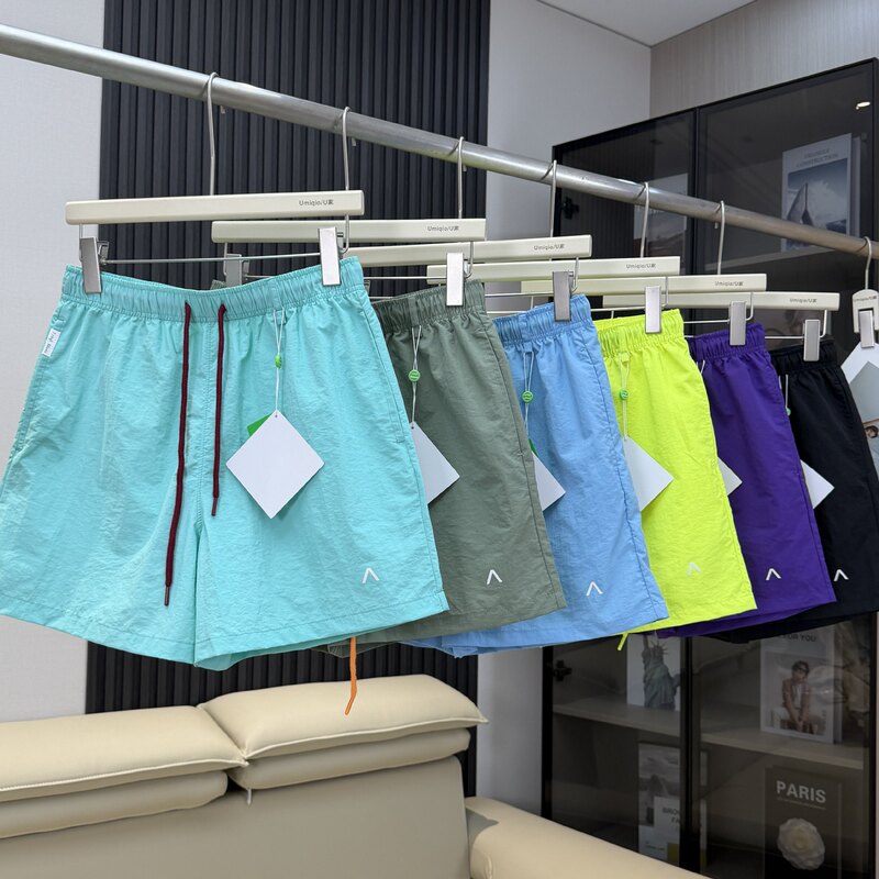Outdoor Mountain-Style Men's and Women's Summer New Quick-Dry Shorts, Elastic Waist Breathable Casual Pants, Running Fitness Beach Pants Outdoor Mountain-Style Men's and Women's Summer New Quick-Dry Shorts, Elastic Waist Breathable Casual Pants, Running Fitness Beach Pants