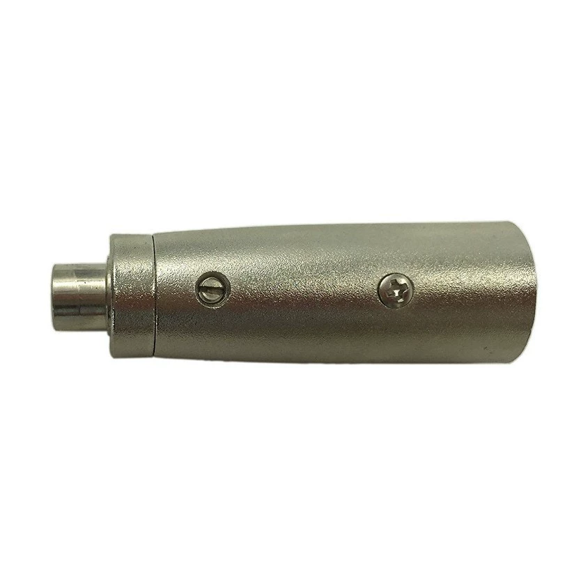 [Переходник XLR-RCA, штекер XLR (канон) — гнездо RCA (тюльпан), балансный разъём на RCA]