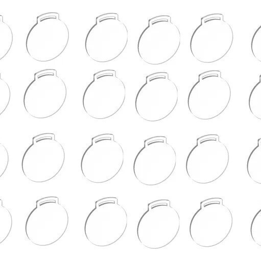 Highly Transparent Acrylic Blank Medal Set, 2mm Thick, Acrylic Material, Plexiglass Plate, Cross-Border Ready Stock Highly Transparent Acrylic Blank Medal Set, 2mm Thick, Acrylic Material, Plexiglass Plate, Cross-Border Ready Stock