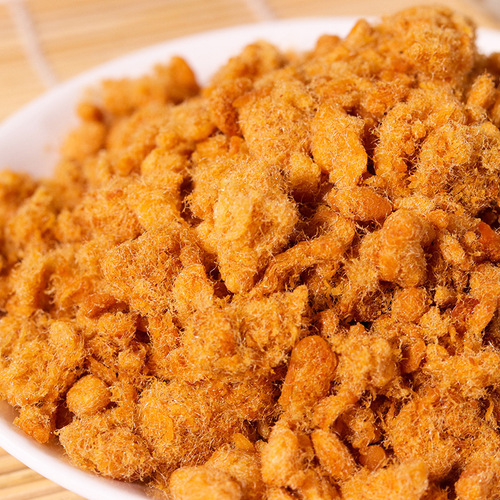 Children's Nutrition Meat Floss 100g Snack Bread Cookies Little Bear Cake Roll Pork Meat Floss Manufacturer Wholesale Shipping