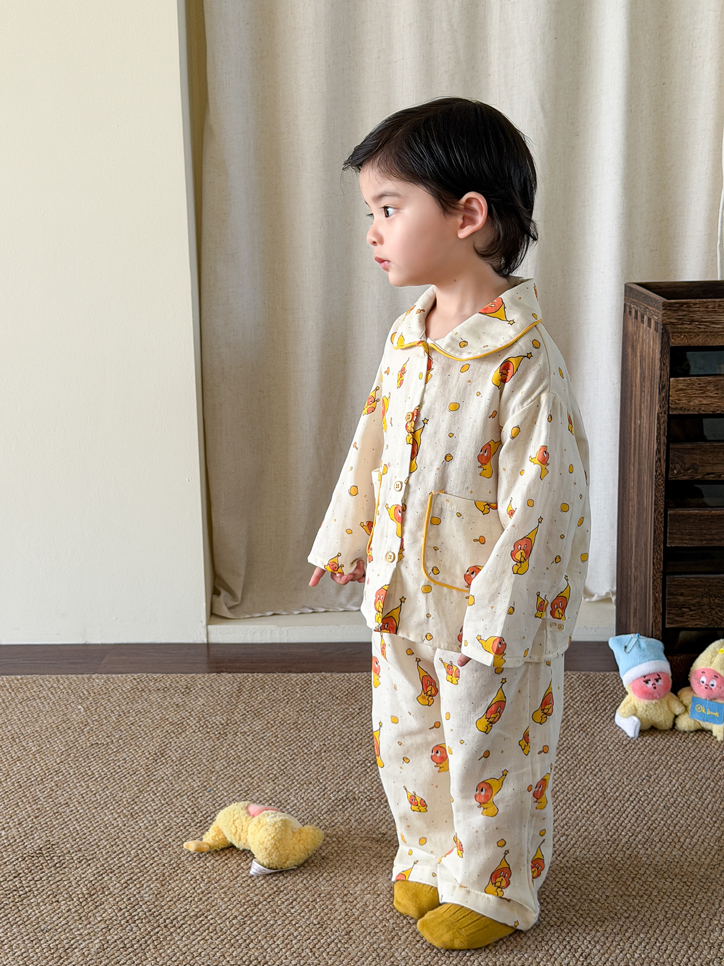 Sugar Pear ropa infantil para niños ropa de primavera 2026 nueva ropa infantil A bebé dos piezas set