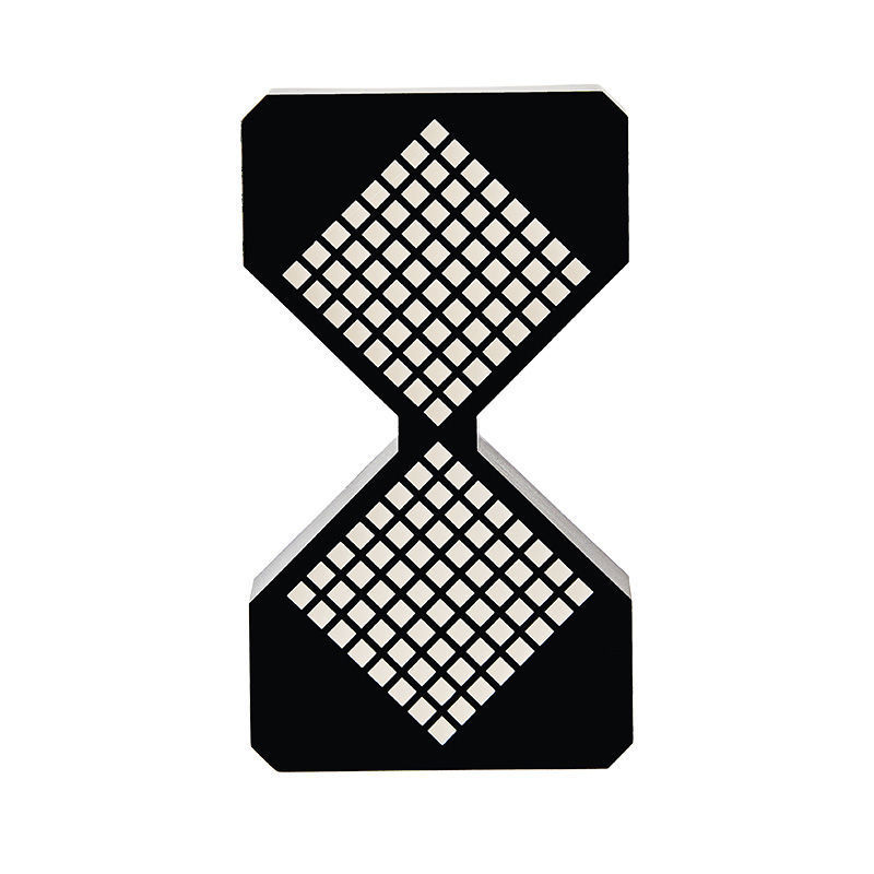 Reloj de arena electrónico, cibersensor de gravedad, tecnología negra, decoración de escritorio, gabinete, sala de estar, descompresión avanzada, luminiscencia