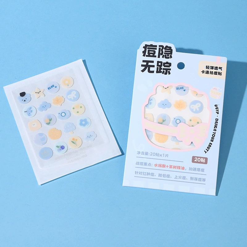 Acne Patch — Light Thin Breathable Waterproof Cute Hydrocolloid Patches, 20–36 pcs