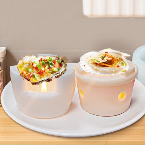 Sanxin Salt Carving Silicone Mold Stove Salt Baked Oysters Salt Furnace Scallops Aromatherapy Candle Diffusing Stone Epoxy Abrasives