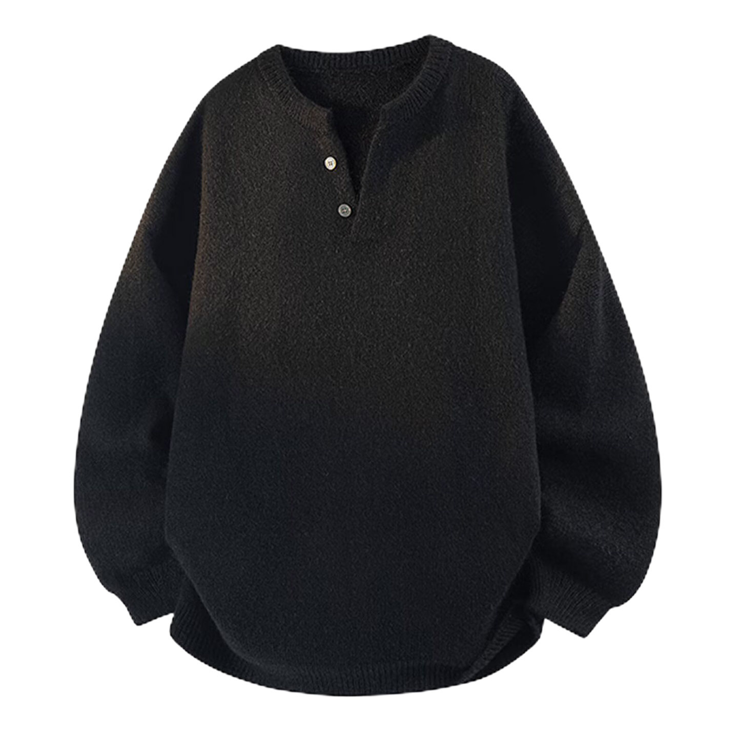 Explosiones transfronterizas de tamaño europeo gran tamaño henry cuello jersey suéter hombre otoño invierno alta sensación de fábrica de suéter perezoso al por mayor