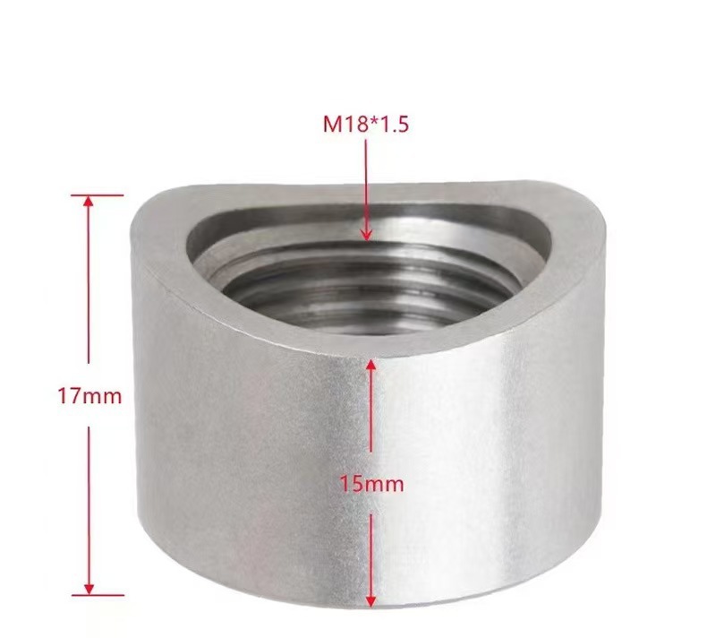 クロスボーダー酸素センサーM18X1.5パイプ継手延長アダプター継手自動車用ステンレス酸素センサー|undefined