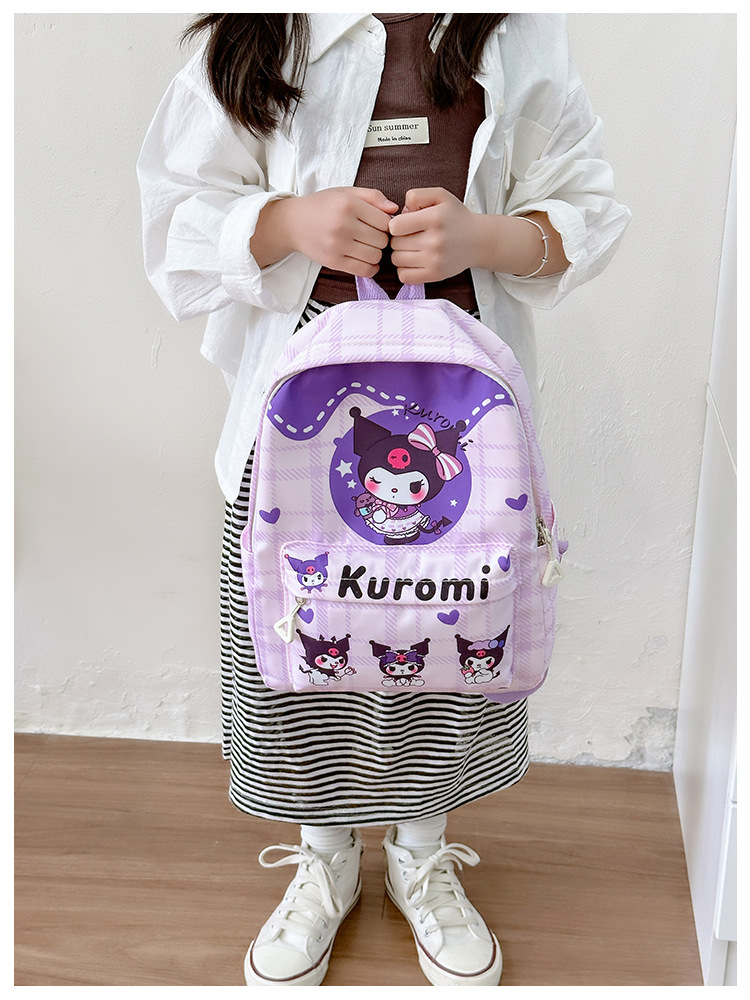 2024 New children's backpack, cartoon kindergarten schoolbag, large capacity, versatile for girls, student backpack, cross-border batch undefined