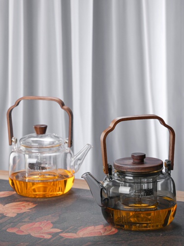 58C1 teapot teapot electric ceramic stove kettle tea set kettle thickened glass high temperature resistant household steaming