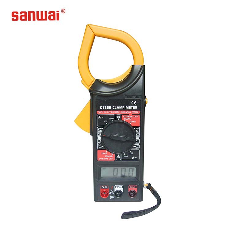 钳形万用表DT266 便携钳形表 带CE 数据保持