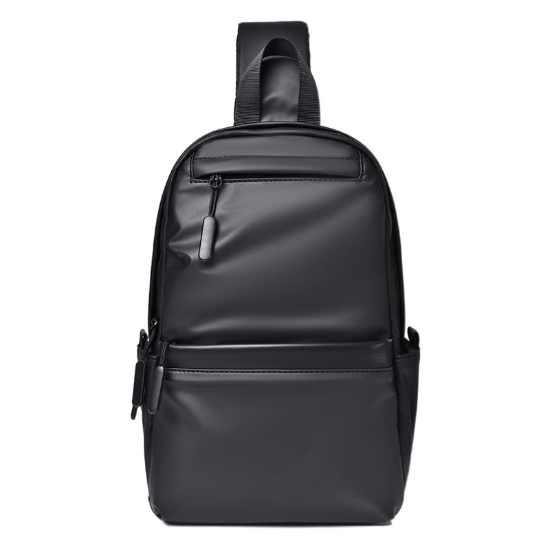 Venta al por mayor nuevos hombres bolsa de pecho simple moda fresco resistente al desgaste bolsa de hombro de viaje de ocio portátil de negocios bolsa de mensajero