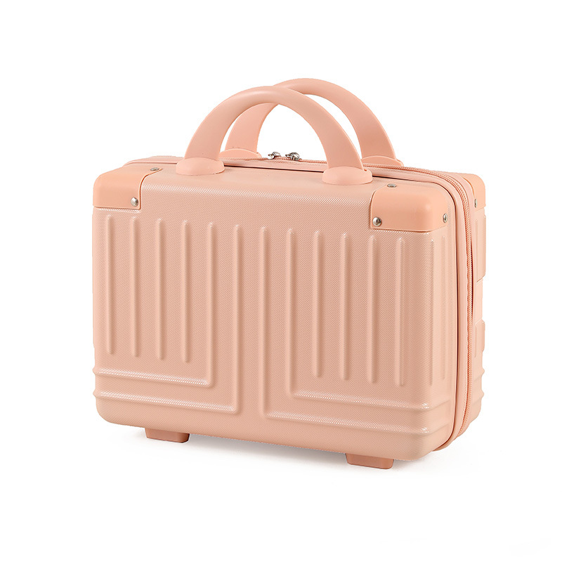 Nueva maleta de mano, caja de regalo para mujer, caja de dulces de boda de 14 pulgadas, mini caja de maquillaje linda, caja de almacenamiento de maleta