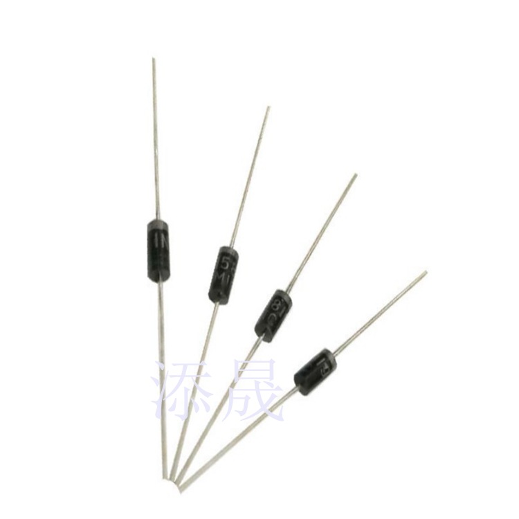 二极管厂家1N5819 SR5200 5A100V 5A 200V DO-27封装全系优势出货