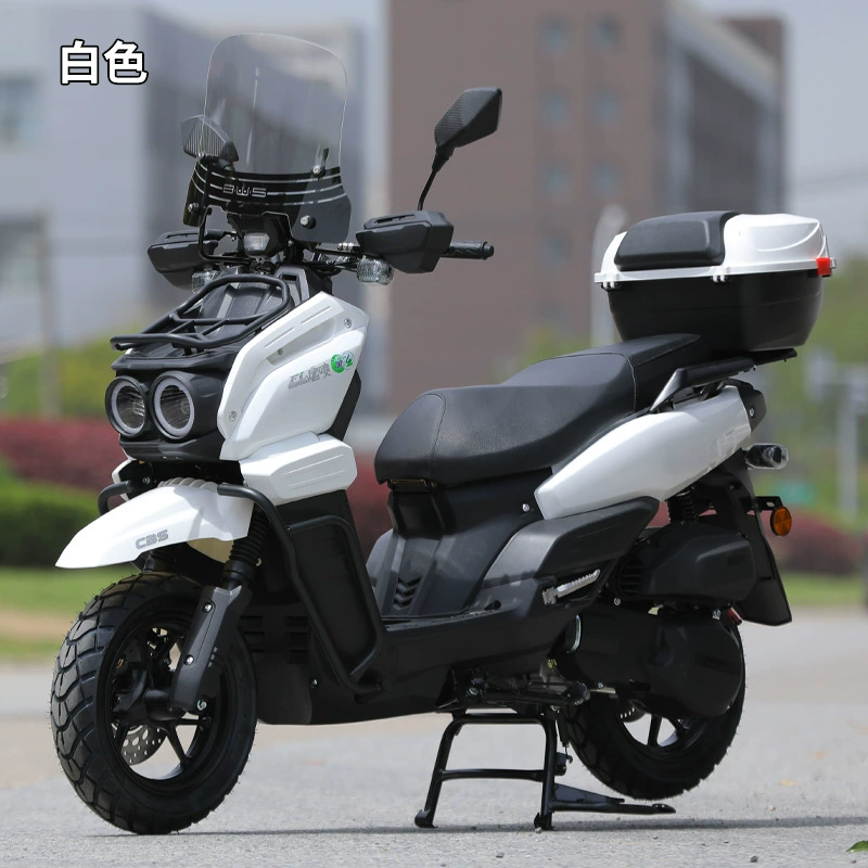Новый бензо- или бензиновый мотоцикл-скутер 150cc, топливное транспортное средство, с электрическим впрыском, экономичный и стильный, с педалью мощности, можно зарегистрировать