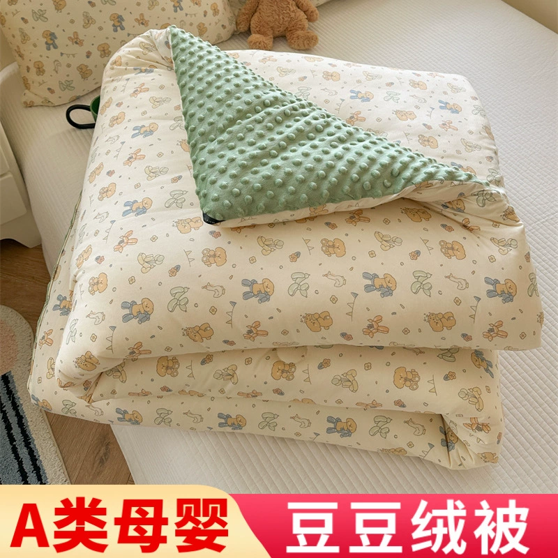 Трикотажные хлопчатобумажные стеганые стеганые стеганые детские стеганые летние стеганые одеяла в детском саду