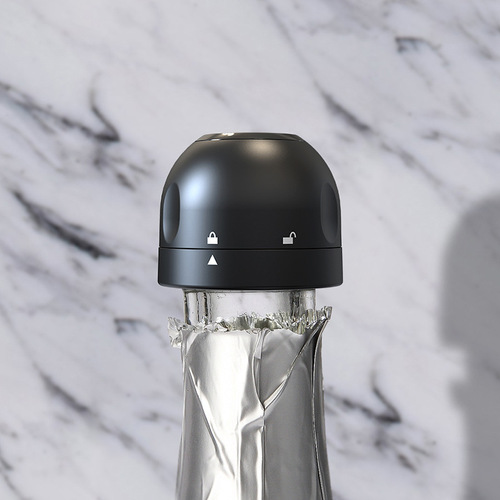 Lock-type red wine sealing stopper, new wine stopper, champagne stopper, creative silicone universal bottle stopper