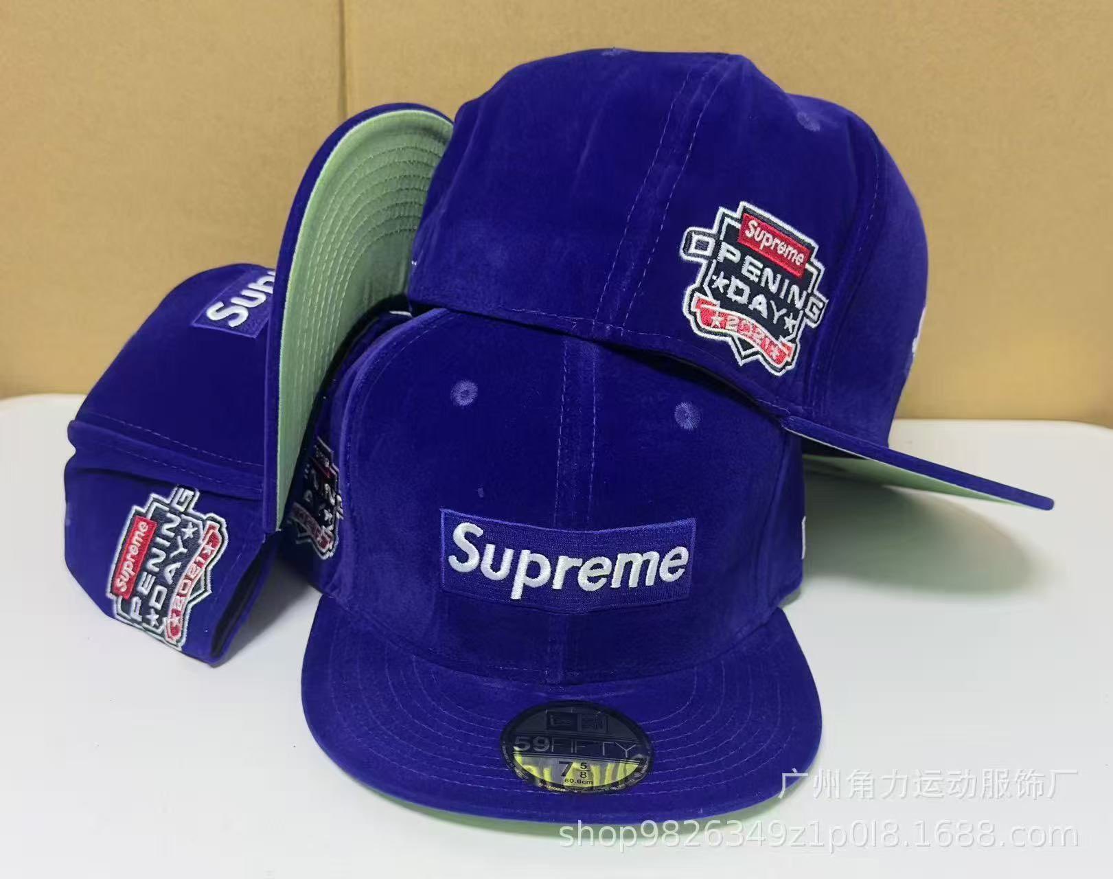 Supreme New Era No Comp Box Logo Cap Purple