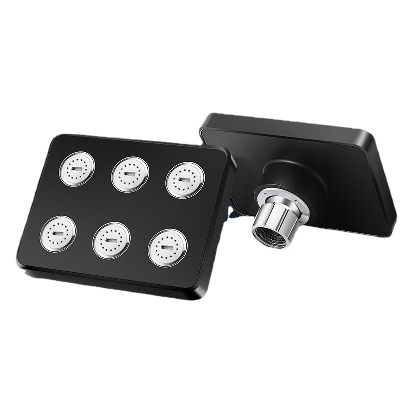 Cabezal de ducha presurizado de cintura pequeña rociador superior grande salida de agua baño Baño ducha presurizada lluvia boquilla pequeña cabezal de ducha