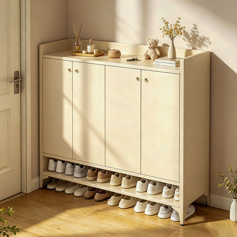 Steel shoe cabinet for home entrance, integrated storage cabinet, large-capacity entryway storage cabinet, metal shoe rack, dust-proof cabinet Steel shoe cabinet for home entrance, integrated storage cabinet, large-capacity entryway storage cabinet, metal shoe rack, dust-proof cabinet