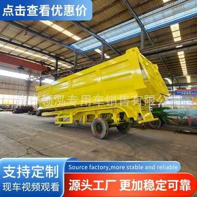 Semi-Trailers, and Integrated Rear-Tipping – Ağır yük qoşquları