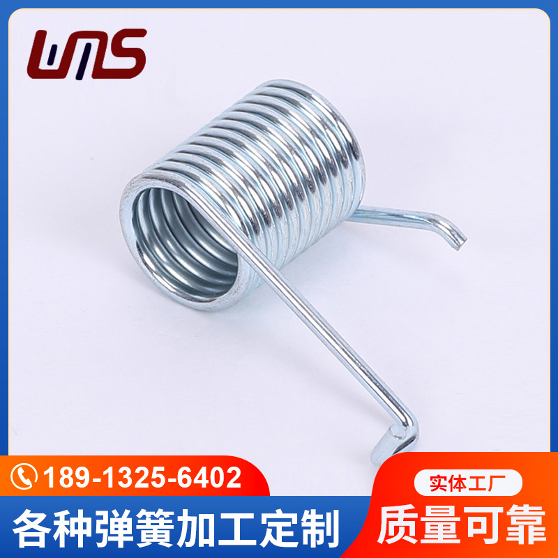 厂家供应不锈钢工业门扭簧 强力异型大线径扭转弹簧双头左右扭簧