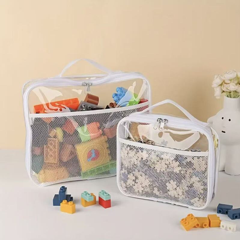 Household Toy Mesh Bag, Toiletry Bag, Portable Travel Outdoor Beach Bag, Large Capacity Cosmetics and Clothing Storage Bag Household Toy Mesh Bag, Toiletry Bag, Portable Travel Outdoor Beach Bag, Large Capacity Cosmetics and Clothing Storage Bag