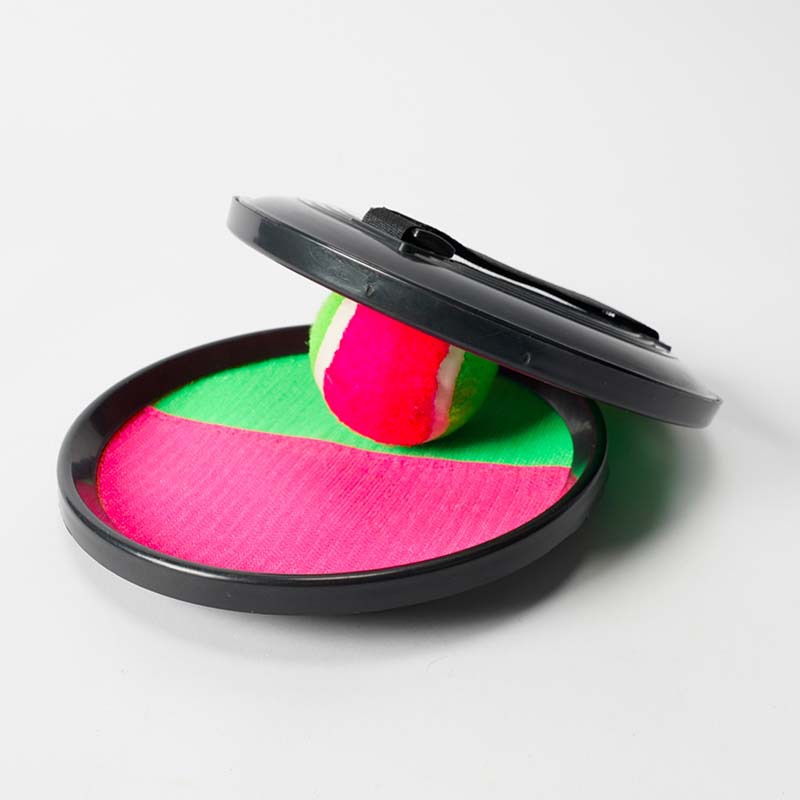 Raqueta de blanco pegajoso para niños al aire libre jardín de infantes bola de lanzamiento de bolas chuck bola pegajosa succión bola pegajosa mano agarrar bola raqueta de blanco pegajosa