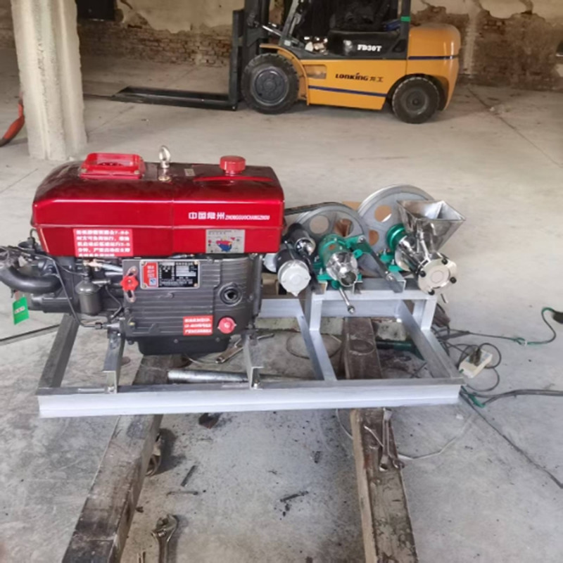 车载膨化机十五马力后备箱柴油五谷杂粮商用江米棍康乐果机厂家