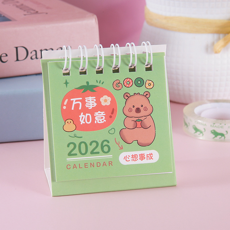 Mini Calendario de Escritorio de Papel para Oficina y Hogar image 8