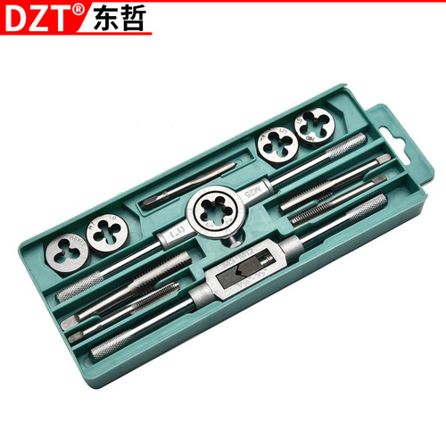 Tap and die set hand tap wrench wrench metric tap 12/20/40PC hardware tool set