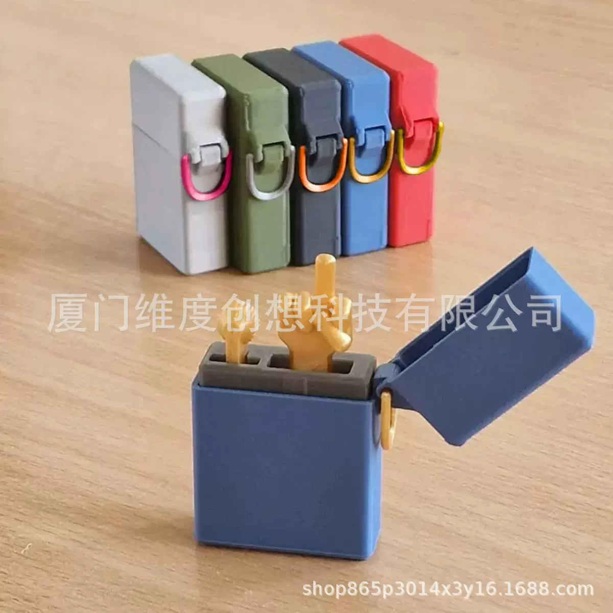 跨境新品3d打印Funny Middle Finger Lighter恶搞中指打火机玩具