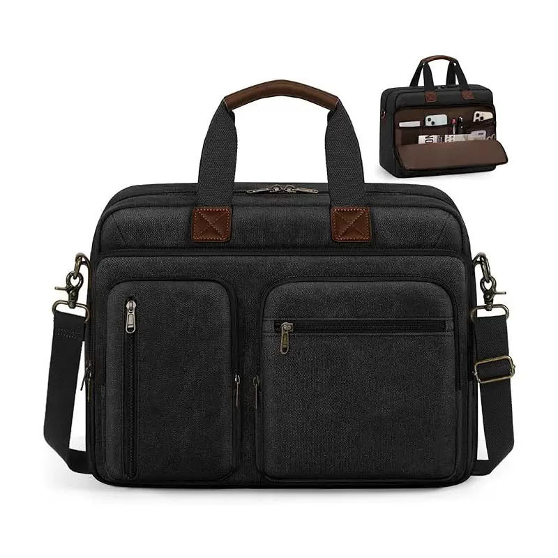 定制跨境热销新手提电脑包多隔层大容量商务休闲笔记本电脑单肩包