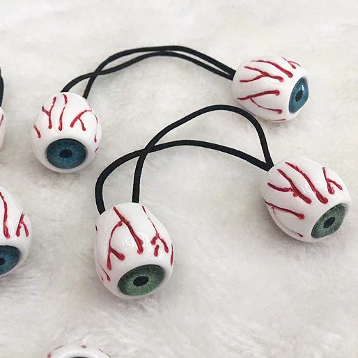 Япония Харадзюку Соскол eyeballs смола кровавые глаза на Хэллоуин аксессуары ужас призрачные глаза кровотечение демон