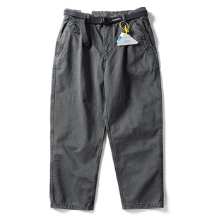 Japanese Vintage Tooling Youth Trendy Brand Heavy Thickened Loose Tapered Pants Wide Leg Pants Men's Harlan Carrot Pants