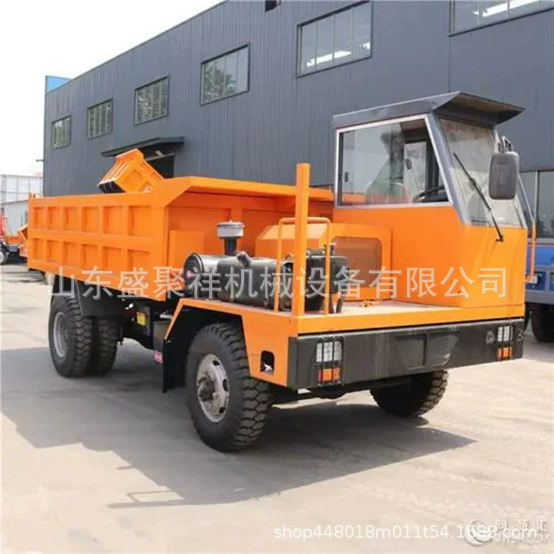 5-тонный горный самосвал Yuchai высокой мощности, подземный самосвал с задним расположением восьми колес для горных перевозок