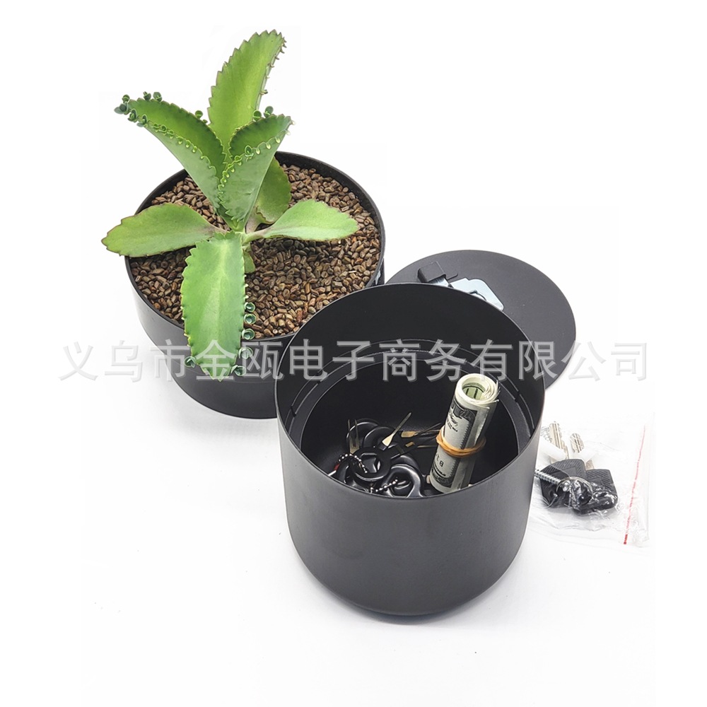 Amazon transfronteriza Venta caliente maceta hucha oculta caja de seguridad de almacenamiento de dinero privado