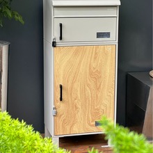 跨境专供包裹箱家用公用不锈钢防雨信报箱快递箱