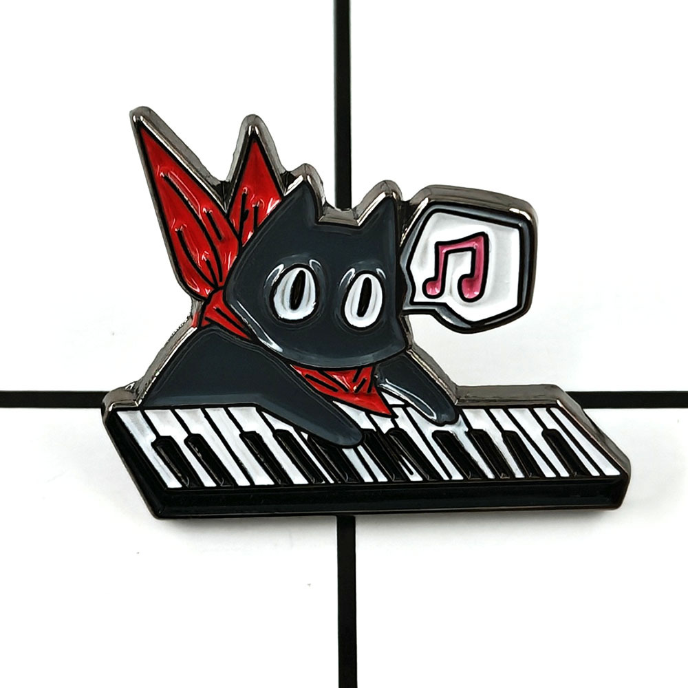 Cute Everyday Romantic Logo Brooch Badge Fun Anime Peripheral Enamel Pin Backpack Decoration Gift